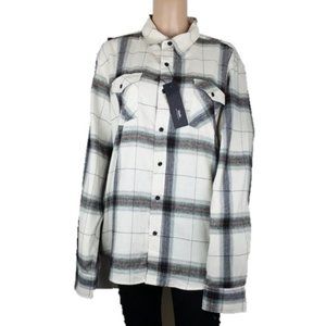 MCEDAR Men’s Plaid Flannel Long Sleeve Shirt New